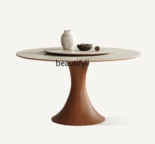 QNordic Solid Wood Stone Plate Dining Table French Ancient Style Small Apartment Home round Dining Tables and Chairs Set
QNordic Solid Wood Stone Plate Dining Table French Ancient Style Small Apartment Home round Dining Tables and Chairs Set