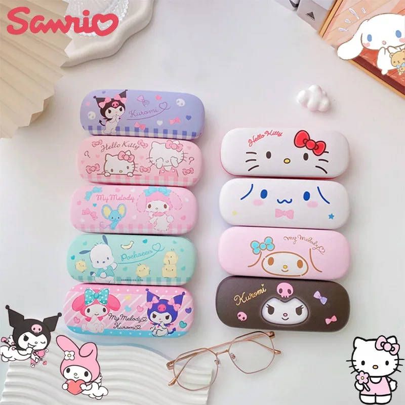 Kawaii Hello Kitty Cinnamoroll Kuromi Eyewear Cases Kawaii Anime Glasses Protective Case Box PU Eye Glasses Case Sunglasses Box
Kawaii Hello Kitty Cinnamoroll Kuromi Eyewear Cases Kawaii Anime Glasses Protective Case Box PU Eye Glasses Case Sunglasses Box