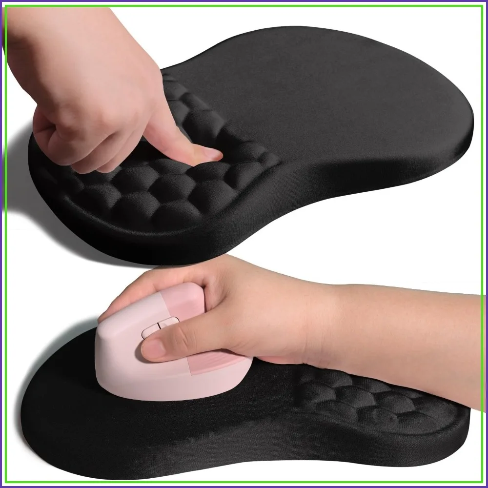 Ergonomic Wrist Support Mouse Pad with Memory Foam, Carpal Tunnel Relief, Slope Design, 11.8x7.9 in
Ergonomic Wrist Support Mouse Pad with Memory Foam, Carpal Tunnel Relief, Slope Design, 11.8x7.9 in