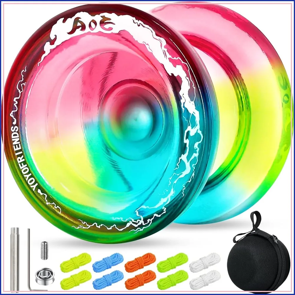 Dual Function Responsive Yoyo for Beginners & Adults, 10 Strings, Storage Bag, Removal Tool
Dual Function Responsive Yoyo for Beginners & Adults, 10 Strings, Storage Bag, Removal Tool