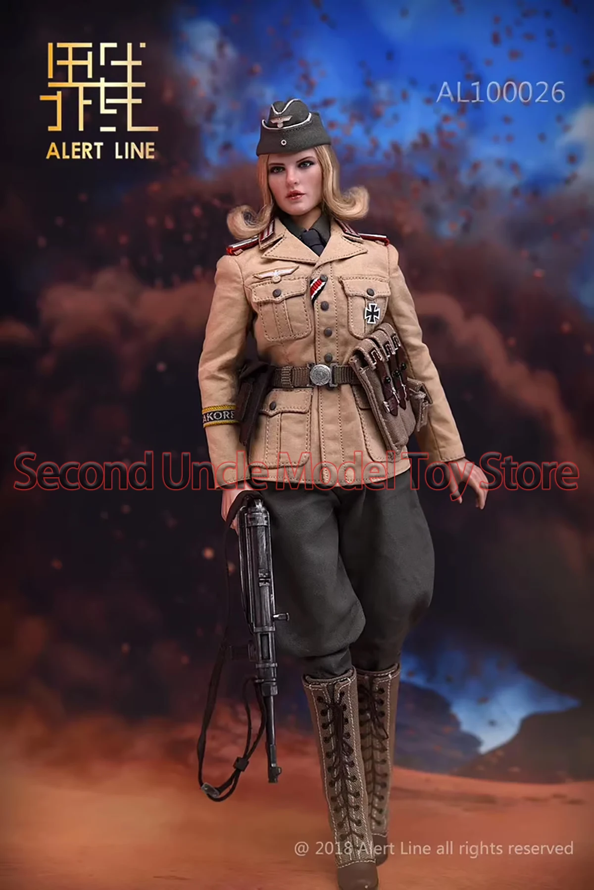 Alert Line AL100026 1/6 female officer 12'' Soldier Military Action Figure Full Set Model Toys Gift
Alert Line AL100026 1/6 female officer 12'' Soldier Military Action Figure Full Set Model Toys Gift