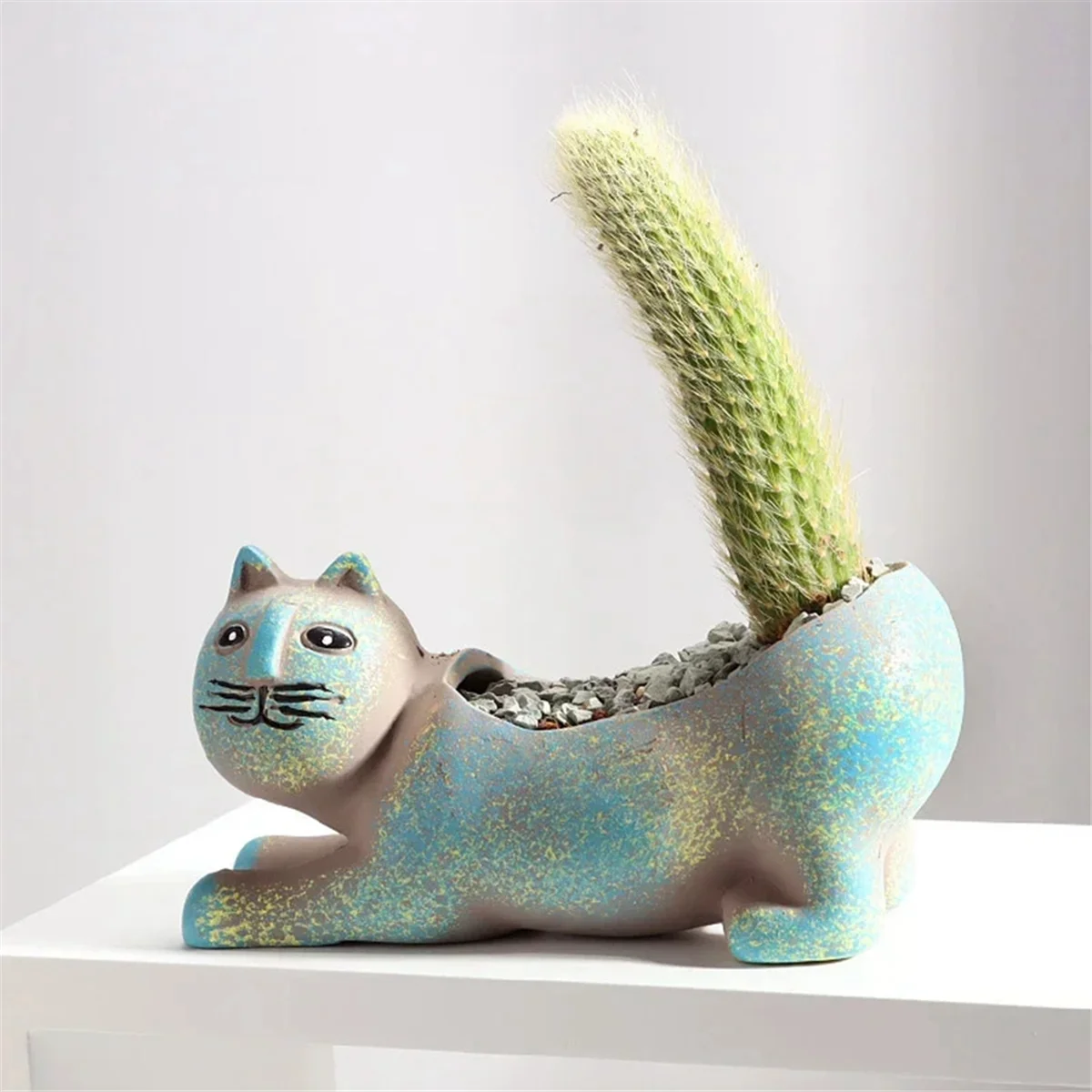 X40A_2PCS Cute Cat Succulent Plant Vase Cartoon Animal Ceramic Flower Pot
X40A_2PCS Cute Cat Succulent Plant Vase Cartoon Animal Ceramic Flower Pot