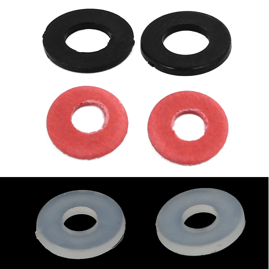 100-300Pcs M2x5x1/M3x8x1/M5x10x1mm Nylon Flat Washers Insulating Plain Gaskets Ring Spacers Fasteners for Faucet Pipe Water Hose
100-300Pcs M2x5x1/M3x8x1/M5x10x1mm Nylon Flat Washers Insulating Plain Gaskets Ring Spacers Fasteners for Faucet Pipe Water Hose