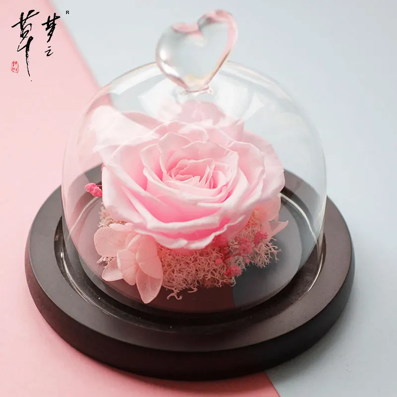 Eternal flower small ornaments Valentine's Day gift glass cover small love handmade rose gift box girls gift holiday toys
Eternal flower small ornaments Valentine's Day gift glass cover small love handmade rose gift box girls gift holiday toys