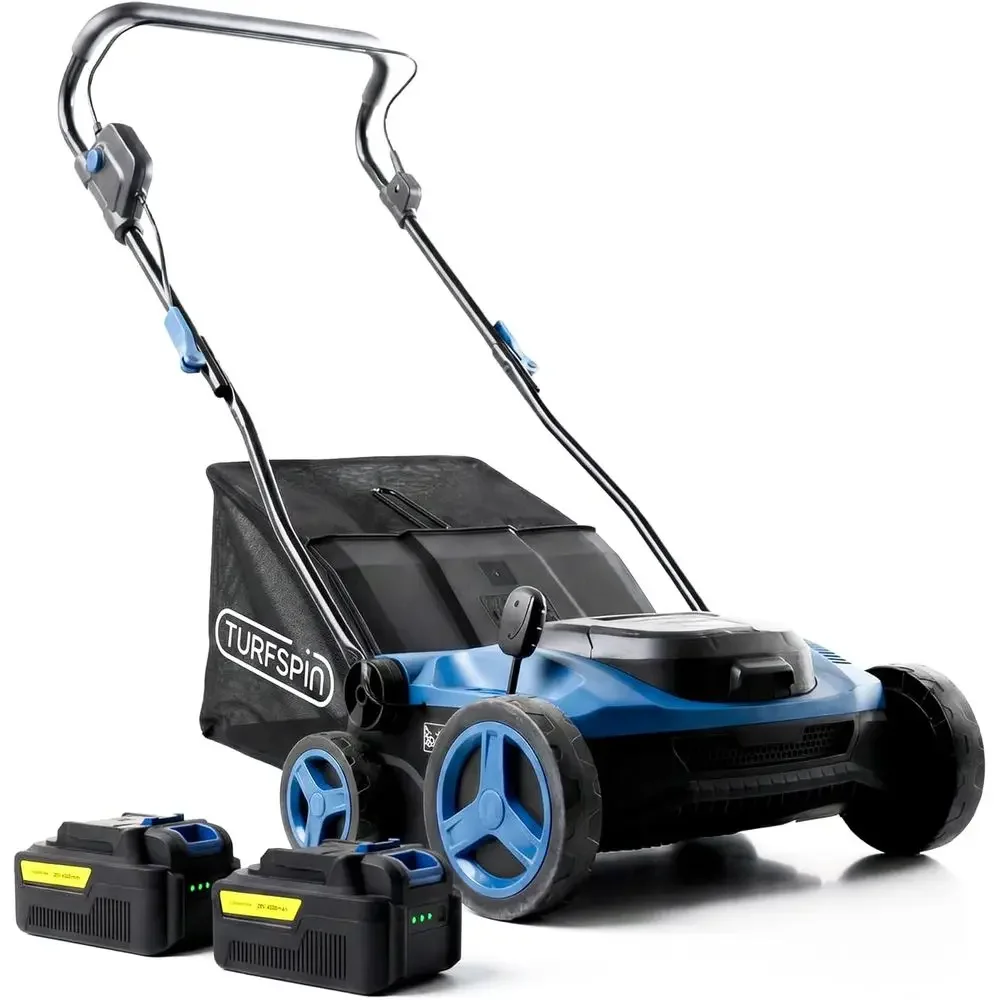 14" Battery-Powered Artificial Turf Sweeper, 40V Lithium-Ion, 5-Position Height Adjustment, 45L Bag, Batteries Included
14" Battery-Powered Artificial Turf Sweeper, 40V Lithium-Ion, 5-Position Height Adjustment, 45L Bag, Batteries Included