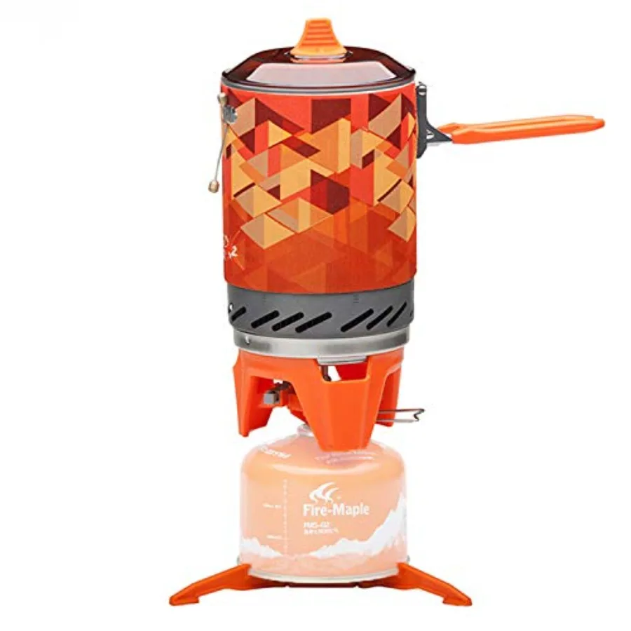 Fixed Star X2 Backpacking and Camping Stove System Outdoor Propane Camp Cooking Gear Portable Pot Jet Burner Set Ideal for Hiki
Fixed Star X2 Backpacking and Camping Stove System Outdoor Propane Camp Cooking Gear Portable Pot Jet Burner Set Ideal for Hiki