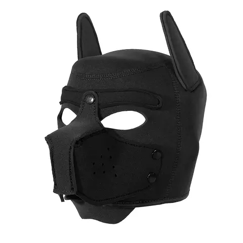 New Sexy Dog Mask Puppy Cosplay Exotic Costumes Padded Rubber Full Head Hood Mask For Couples Animal Role Play Games Accessories
