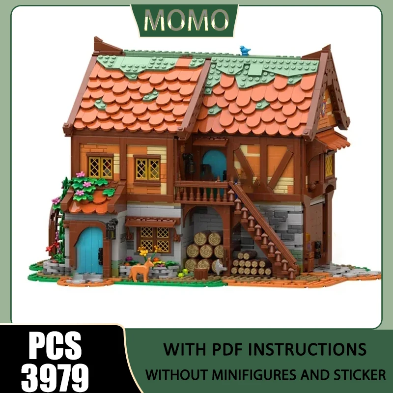 Medieval Castle Model Moc Building Blocks Medieval Workshop Model Technology Brick Construction Toy Gifts DIY Assembly
Medieval Castle Model Moc Building Blocks Medieval Workshop Model Technology Brick Construction Toy Gifts DIY Assembly