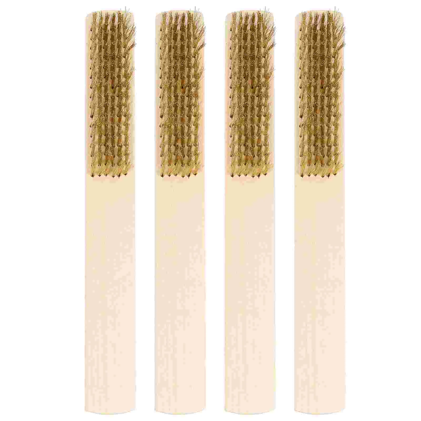4 Pcs Cleaning Brushes for Household Pure Copper Wire Multifunction Hand Tool File Accessories Wooden Handle
4 Pcs Cleaning Brushes for Household Pure Copper Wire Multifunction Hand Tool File Accessories Wooden Handle