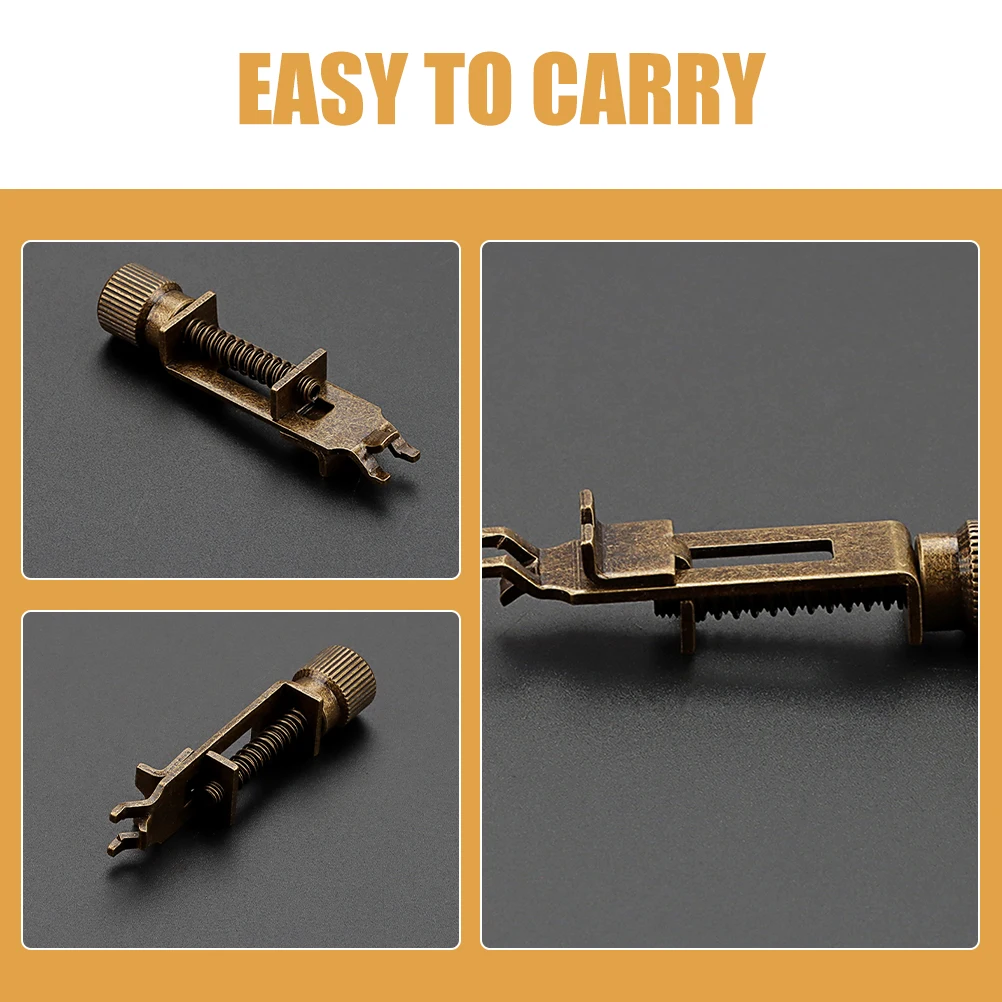 Saddle Tool Guitar Bridge Intonation Adjuster Professional Metal Precision GAQ505B Musical Instrument Aid Guitar Part
Saddle Tool Guitar Bridge Intonation Adjuster Professional Metal Precision GAQ505B Musical Instrument Aid Guitar Part