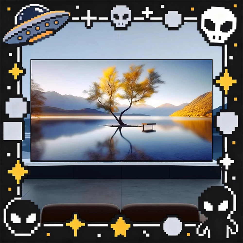 Dangbei 100-inch Fresnel Projector Screen Curtain Household Anti-interference Telephoto Anti-light Picture Projectors Screen
Dangbei 100-inch Fresnel Projector Screen Curtain Household Anti-interference Telephoto Anti-light Picture Projectors Screen