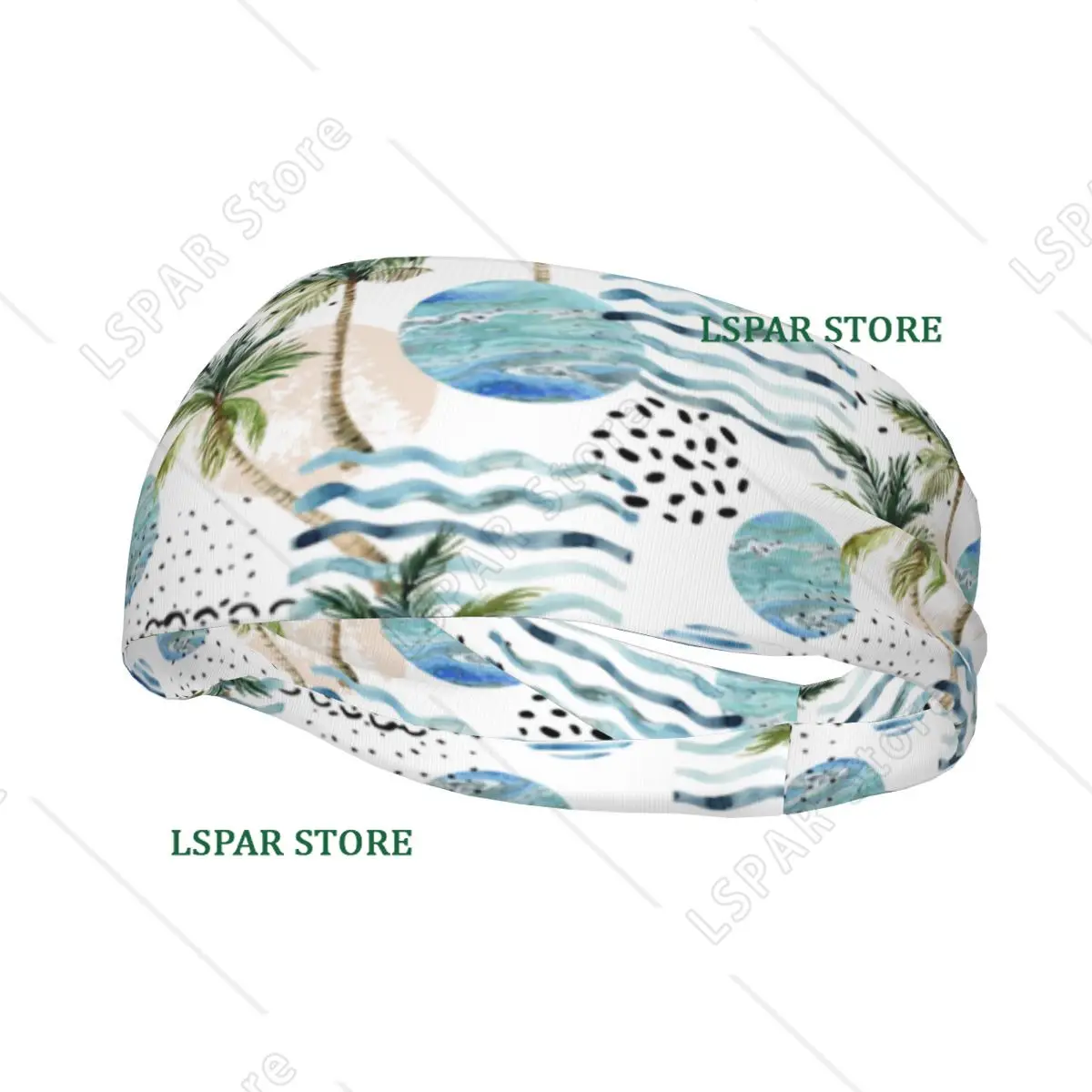 Sports Headband Palm Tree Geometric 80s 90s Style Fitness Sweatband Absorbent Cycling Jog Hair Bandage
Sports Headband Palm Tree Geometric 80s 90s Style Fitness Sweatband Absorbent Cycling Jog Hair Bandage