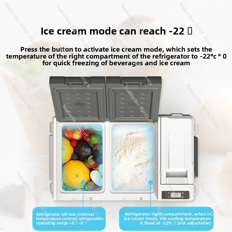 Compressor Car Refrigerator Car Home Dual-purpose Refrigeration 12v24v Portable WD35 Dormitory Small Refrigerator
Compressor Car Refrigerator Car Home Dual-purpose Refrigeration 12v24v Portable WD35 Dormitory Small Refrigerator
