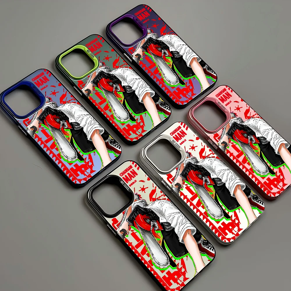 Chainsaw Man Anime Phone Case IMD Color Silver Shell For IPhone 16 15 14 13 12 Pro Max Plus
Chainsaw Man Anime Phone Case IMD Color Silver Shell For IPhone 16 15 14 13 12 Pro Max Plus