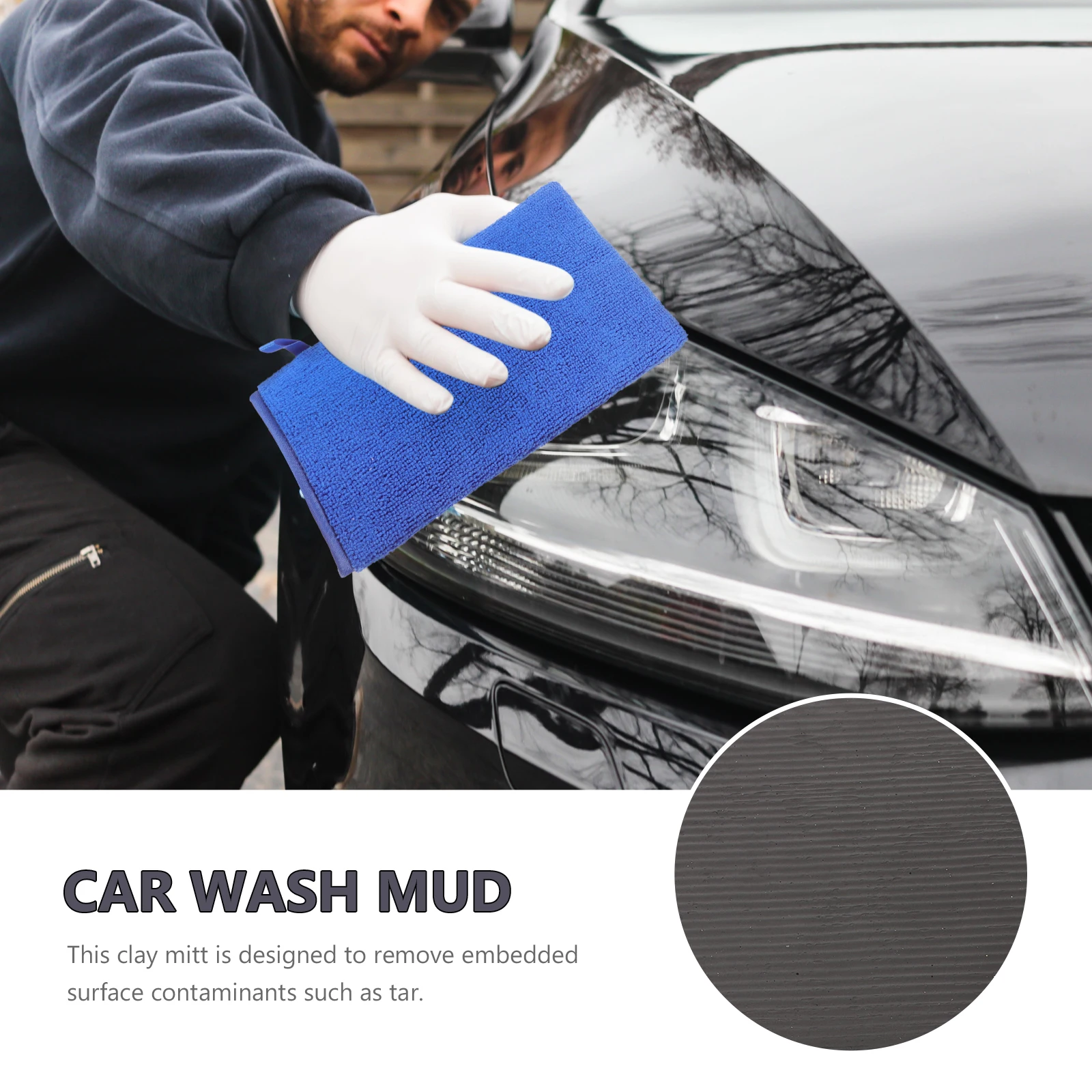 Premium Reusable Car Washing Clay Mitt Blue Fine Grade Dirt Removal Glove Auto Detailing Smooth Finish Sludge Gloves Clay 
Premium Reusable Car Washing Clay Mitt Blue Fine Grade Dirt Removal Glove Auto Detailing Smooth Finish Sludge Gloves Clay