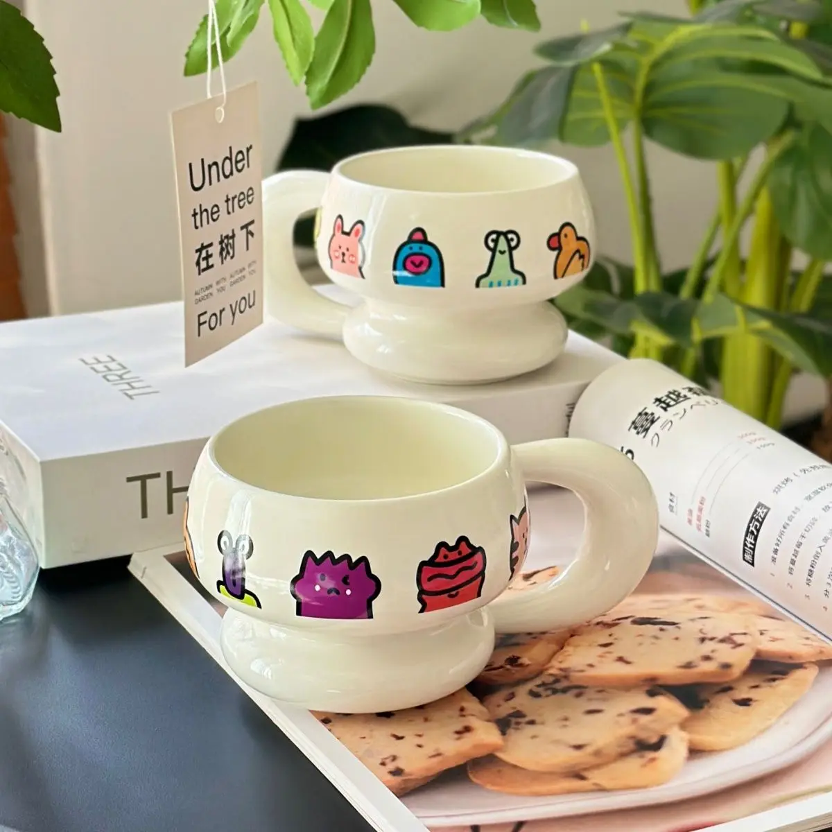 Cute Cartoon Waist Ceramic Mug, Birthday Gift High Value Creative Water Cup Milk Breakfast Cups Office Coffee Mugs Drinkware
Cute Cartoon Waist Ceramic Mug, Birthday Gift High Value Creative Water Cup Milk Breakfast Cups Office Coffee Mugs Drinkware