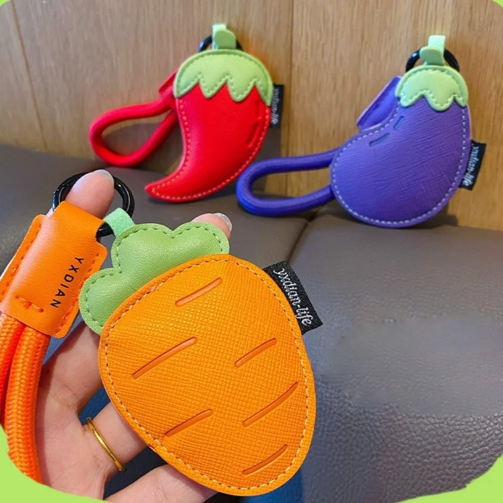 Kawaii Cartoon Vegetable Keychain Carrot Eggplant PU Leather Bag Pendant Birthday Gifts Braided Rope Car Keyring Girl/Boy
Kawaii Cartoon Vegetable Keychain Carrot Eggplant PU Leather Bag Pendant Birthday Gifts Braided Rope Car Keyring Girl/Boy