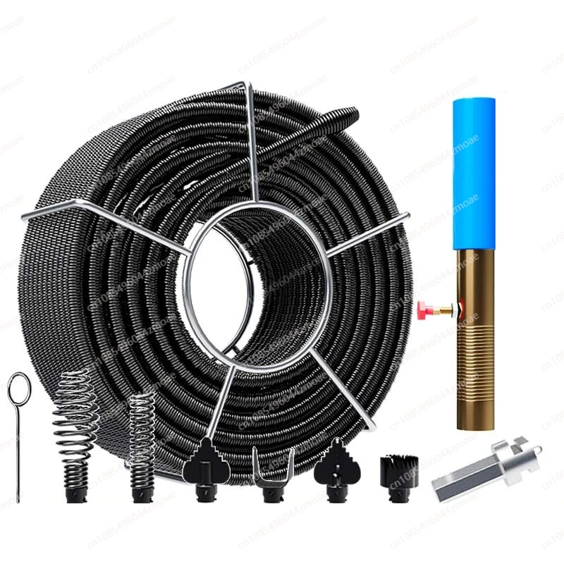 Electric pipe dredger Household dredging sewer tool Kitchen toilet Floor drain Toilet spring
Electric pipe dredger Household dredging sewer tool Kitchen toilet Floor drain Toilet spring