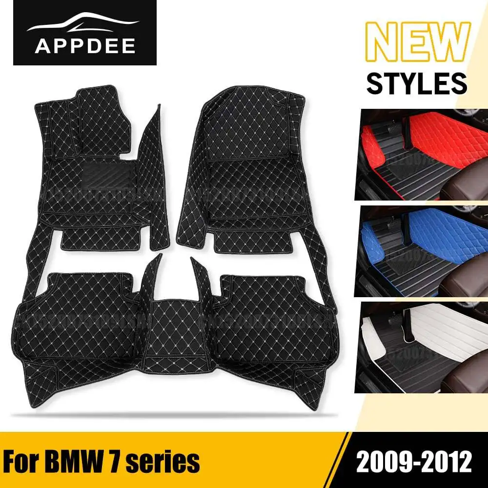 Автомобильные коврики APPDEE для BMW серии 7, 2009, 2010, 2011, 2012, изготовленные на заказ автомобильные подушечки для ног, автомобильный ковер, аксессуары для интерьера
Автомобильные коврики APPDEE для BMW серии 7, 2009, 2010, 2011, 2012, изготовленные на заказ автомобильные подушечки для ног, автомобильный ковер, аксессуары для интерьера