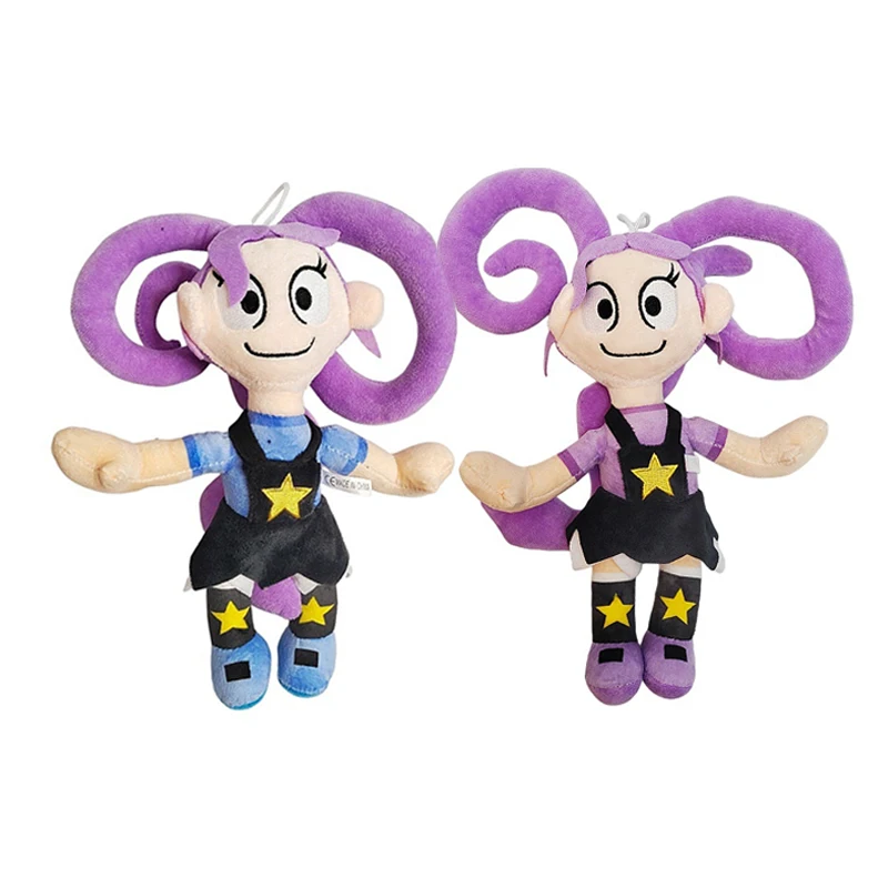 24cm Plush Doll Cute Girl Soft Fluffy Cartoon Character Toy Purple Curly Hair Star Pattern Outfit Decorative Stuffed Figure
24cm Plush Doll Cute Girl Soft Fluffy Cartoon Character Toy Purple Curly Hair Star Pattern Outfit Decorative Stuffed Figure