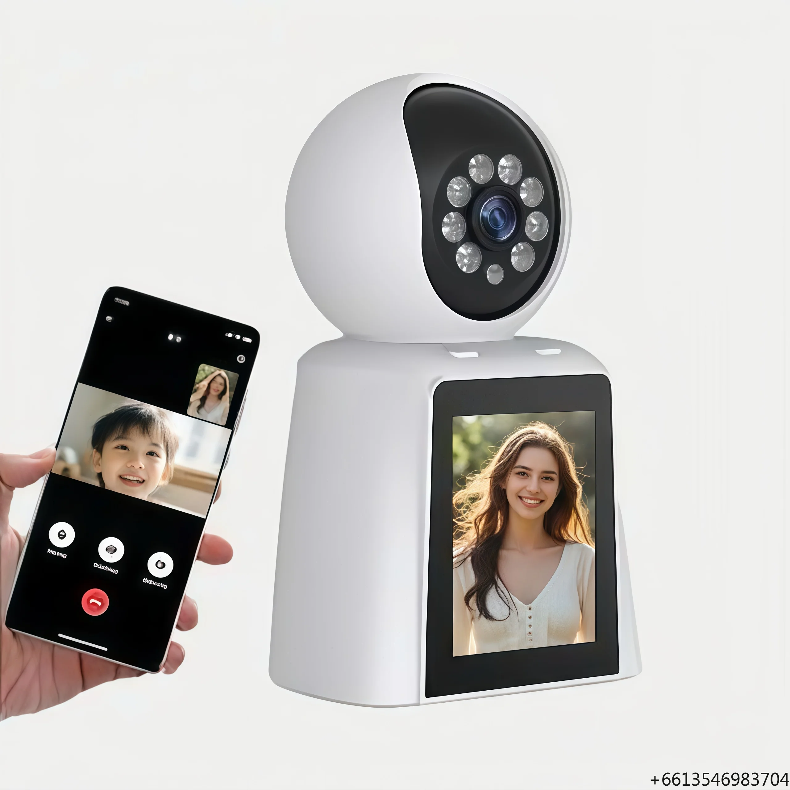 2K Video Call Security Camera Indoor Nanny Monitor Pet Camera Two-Way Video One-Touch Phone Call
2K Video Call Security Camera Indoor Nanny Monitor Pet Camera Two-Way Video One-Touch Phone Call