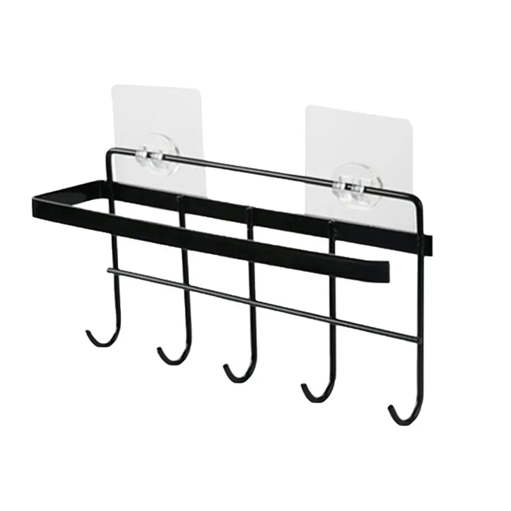 Wall Mount Rack 5 Hooks Bear 3kg Kitchen Utensils Towels Over Cabinet Storage Bathroom Glass Tiles Door Hook Hanger Racks
Wall Mount Rack 5 Hooks Bear 3kg Kitchen Utensils Towels Over Cabinet Storage Bathroom Glass Tiles Door Hook Hanger Racks