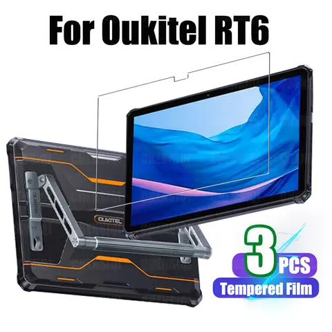 Screen Protector for Oukitel RT6 (10.1 inch) 2023 Released 9H Hardness Anti-Scratch High Definition Transparent Tempered Film