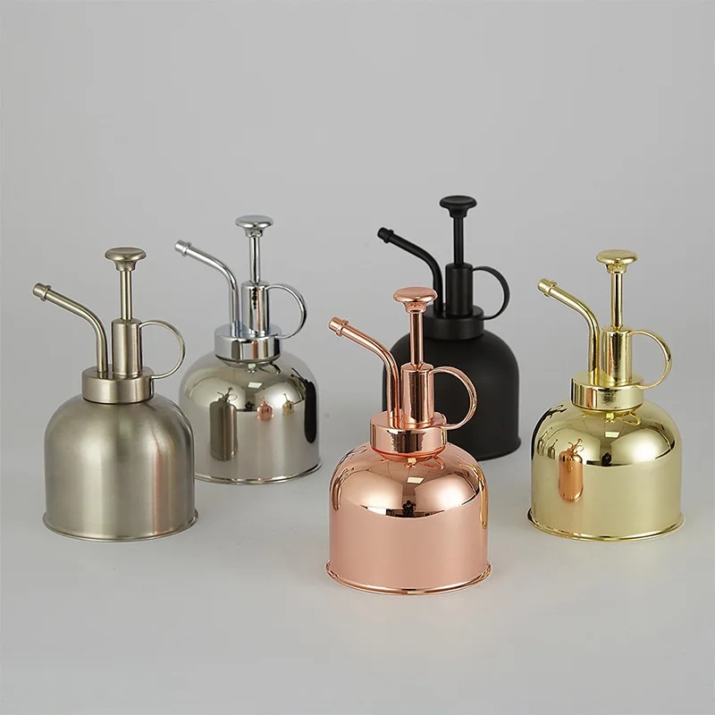 Garden Tool 304 Stainless Steel Brass Small Fleshy Watering Bottle Indoor Retro Shower Sprayer Metal Plant Watering
Garden Tool 304 Stainless Steel Brass Small Fleshy Watering Bottle Indoor Retro Shower Sprayer Metal Plant Watering