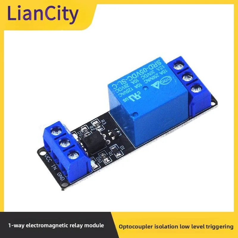 1Road Electromagnetic Relay Module3V5V12V24VOptocoupler Low-Level TriggerPLCControl Driver Board
1Road Electromagnetic Relay Module3V5V12V24VOptocoupler Low-Level TriggerPLCControl Driver Board