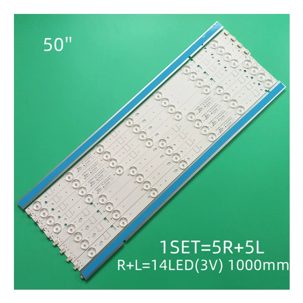 LED Backlight strip 14 lamp For LE-5029 ZDCX50D14R-ZC14F-02 01 ZDCX50D14L-ZC14F-02 303CX500033 LT-50E350 LT-50E560 CX500DLEDM
LED Backlight strip 14 lamp For LE-5029 ZDCX50D14R-ZC14F-02 01 ZDCX50D14L-ZC14F-02 303CX500033 LT-50E350 LT-50E560 CX500DLEDM