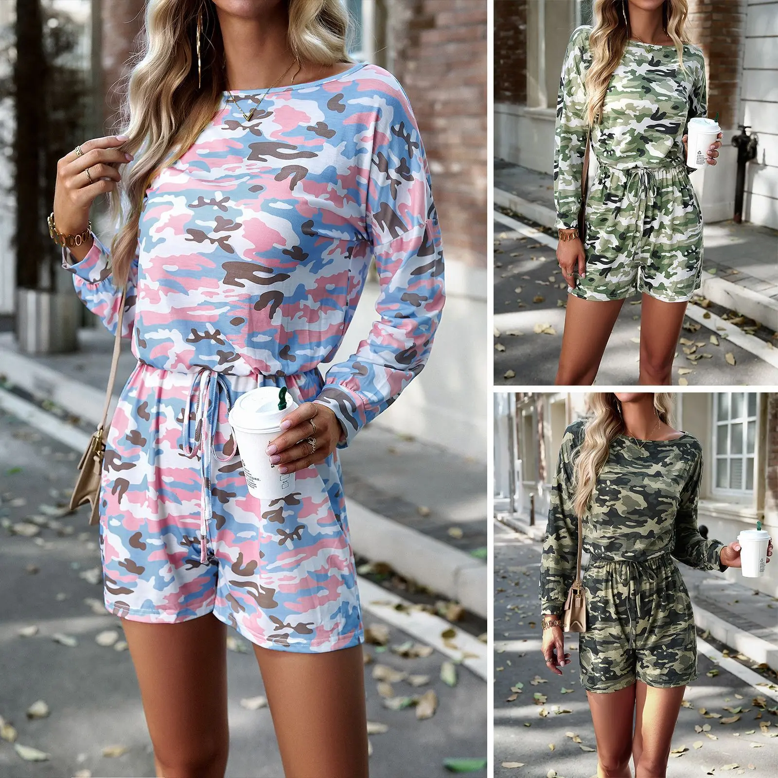 Female Short Jumpsuit Long Sleeve Bodysuit Women Playsuit Autumn Streetwear Vintage Outfit Casual Romper for Women Clothing
Female Short Jumpsuit Long Sleeve Bodysuit Women Playsuit Autumn Streetwear Vintage Outfit Casual Romper for Women Clothing