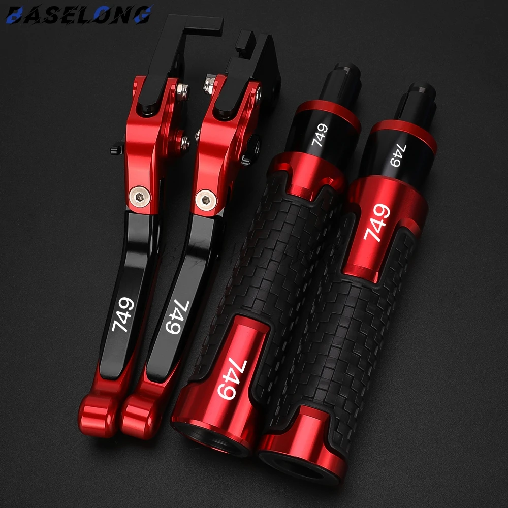 For DUCATI 749 749S 749R 749 S R 2003 2004 2005 2006 Motorcycle Adjustable Clutch Brake Levers Handle Bar End Grips Caps Parts
For DUCATI 749 749S 749R 749 S R 2003 2004 2005 2006 Motorcycle Adjustable Clutch Brake Levers Handle Bar End Grips Caps Parts