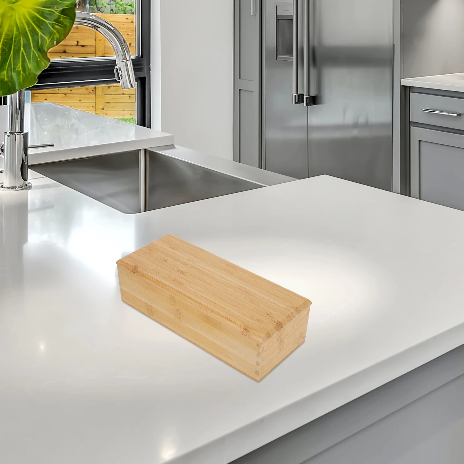 Bamboo Chopstick Storage Box Lid Large Capacity Kitchen Organizer Utensil Holder Silverware Drawer Organizer Bamboo Cutlery Box
Bamboo Chopstick Storage Box Lid Large Capacity Kitchen Organizer Utensil Holder Silverware Drawer Organizer Bamboo Cutlery Box