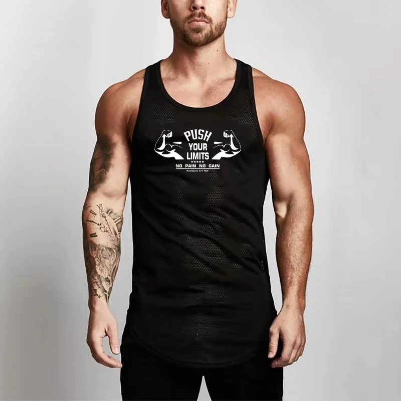 Outdoor Running Fitness Sports Men's Tank Tops Casual O-neck Loose Vest Summer Gym Tees Man Fashion Breathable Sleeveless Shirt
Outdoor Running Fitness Sports Men's Tank Tops Casual O-neck Loose Vest Summer Gym Tees Man Fashion Breathable Sleeveless Shirt