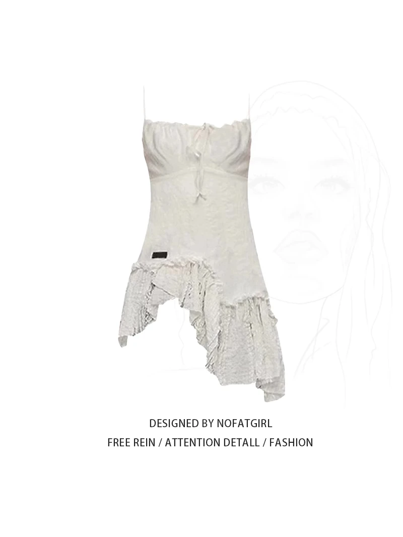 plus Size Women's Fashion Knot Asymmetrical Hem Strapless Dress High Waist A-Line Skirt Korean Style Summer Dress
plus Size Women's Fashion Knot Asymmetrical Hem Strapless Dress High Waist A-Line Skirt Korean Style Summer Dress