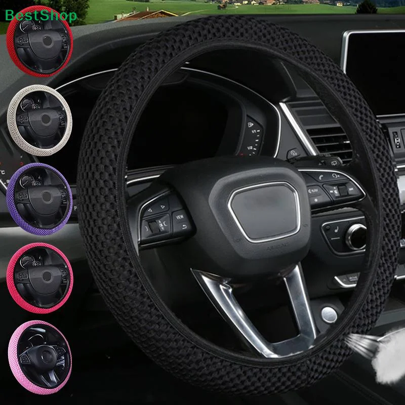 Universal Car Steering Wheel Protective Cover Breathable Elastic Band Anti Slip Flax Suitable 38cm Four Seasons
Universal Car Steering Wheel Protective Cover Breathable Elastic Band Anti Slip Flax Suitable 38cm Four Seasons