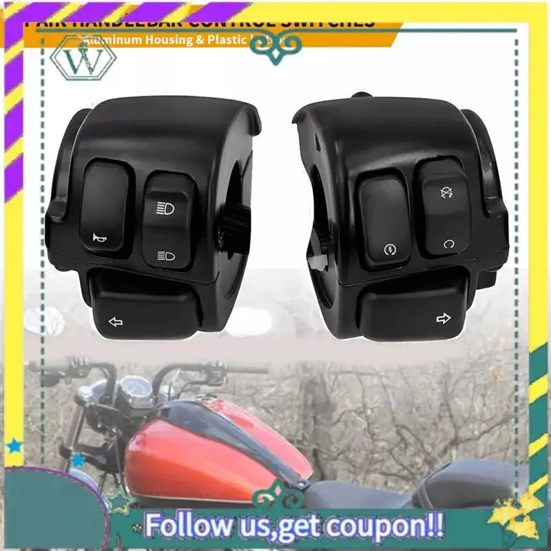 Upgraded 1Inch Handlebar Control Switch + Wiring Harness For Dyna FXDF FXDWG Softail 
Upgraded 1Inch Handlebar Control Switch + Wiring Harness For Dyna FXDF FXDWG Softail