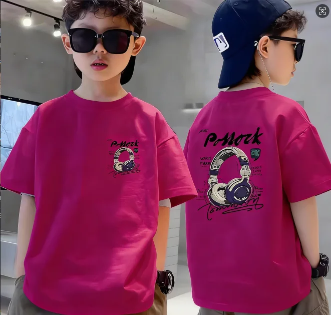 Nickelodeon Fashion Trend Children's Cartoon Pure Cotton Medium-Sized Children's Soft T-Shirt Boys and Girls Baby Top
Nickelodeon Fashion Trend Children's Cartoon Pure Cotton Medium-Sized Children's Soft T-Shirt Boys and Girls Baby Top