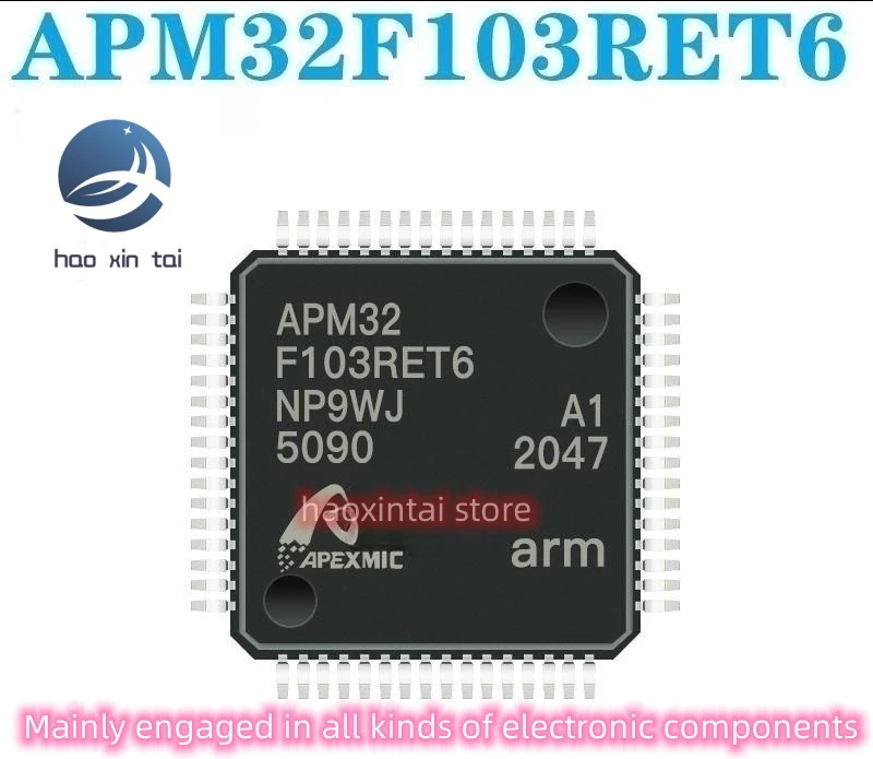 10 шт. APM32F103RET6 совместим с заменой микроконтроллера STM32F103RET6 GD32F103RET6 QFP64
10 шт. APM32F103RET6 совместим с заменой микроконтроллера STM32F103RET6 GD32F103RET6 QFP64