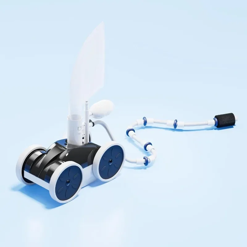 Pool Pressure Side Sweeper: Professional Solution for Cleaning Your Swimming Pool (Four Wheels Better Than Three)
Pool Pressure Side Sweeper: Professional Solution for Cleaning Your Swimming Pool (Four Wheels Better Than Three)
