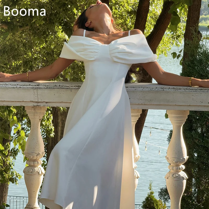 Booma A-LineSpaghetti Strap Pleat Satin Wedding Dresses Simple Sleeveless Long Elegant Brides Gown Custom Made 2025
Booma A-LineSpaghetti Strap Pleat Satin Wedding Dresses Simple Sleeveless Long Elegant Brides Gown Custom Made 2025