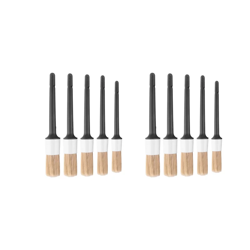 ABUF-Natural Boar Hair Detail Brush (Set Of 10),Premium Detail Brushes For Engines, Wheels, Interior, Leather, Trim, Emblems
ABUF-Natural Boar Hair Detail Brush (Set Of 10),Premium Detail Brushes For Engines, Wheels, Interior, Leather, Trim, Emblems
