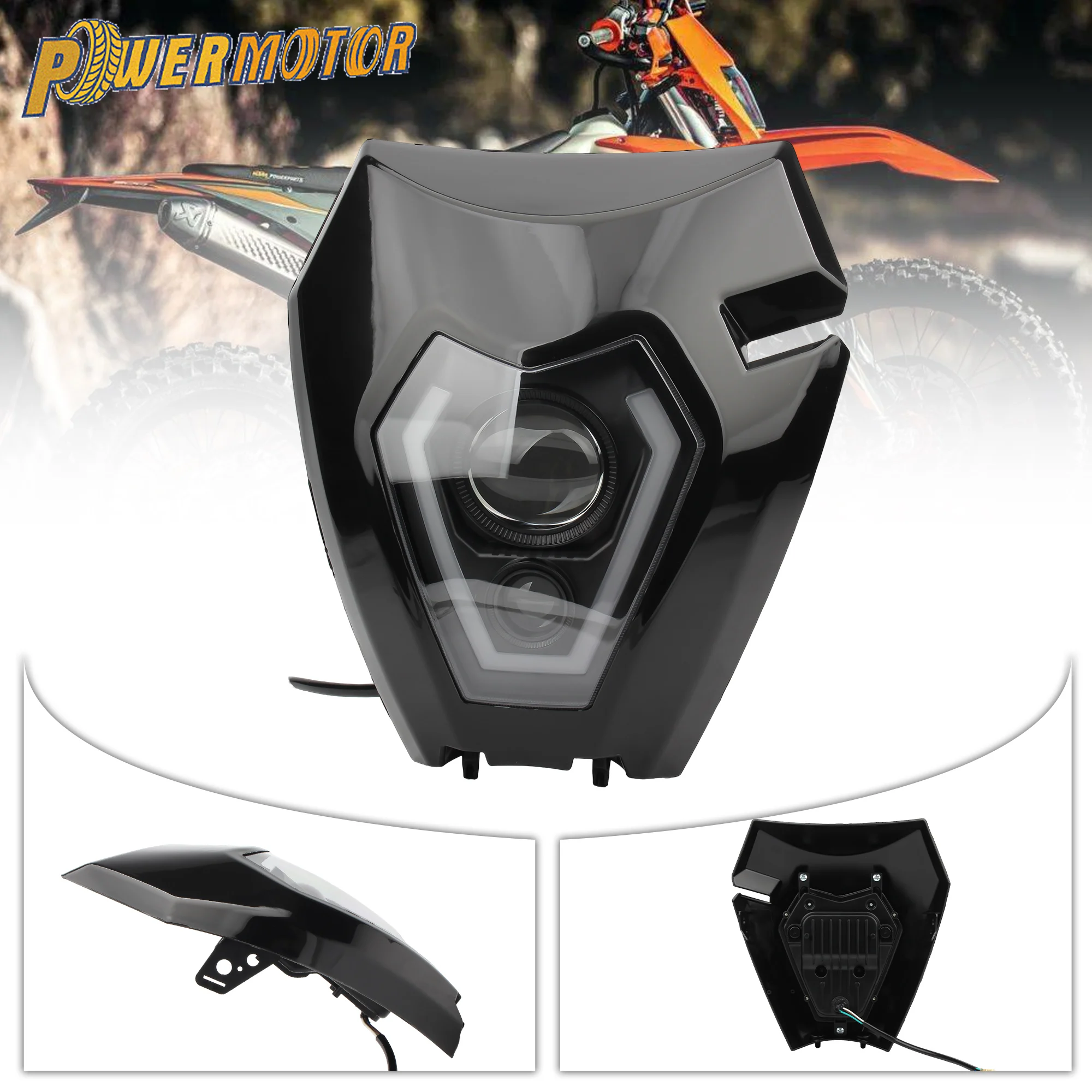 Enduro Motorcycle LED Headlight Fairing DRL For KTM 150 250 300 350 450 500 XCW EXCF XCWF 2017-2023 Motocross Headlamp Parts
Enduro Motorcycle LED Headlight Fairing DRL For KTM 150 250 300 350 450 500 XCW EXCF XCWF 2017-2023 Motocross Headlamp Parts