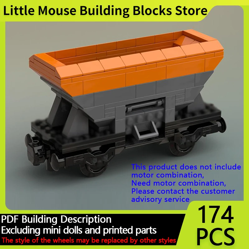 City Car Model MOC Building Bricks Small Twin-Axle Hopper Car Modular Technology Gifts Holiday Assemble Children Toys Suit 
City Car Model MOC Building Bricks Small Twin-Axle Hopper Car Modular Technology Gifts Holiday Assemble Children Toys Suit