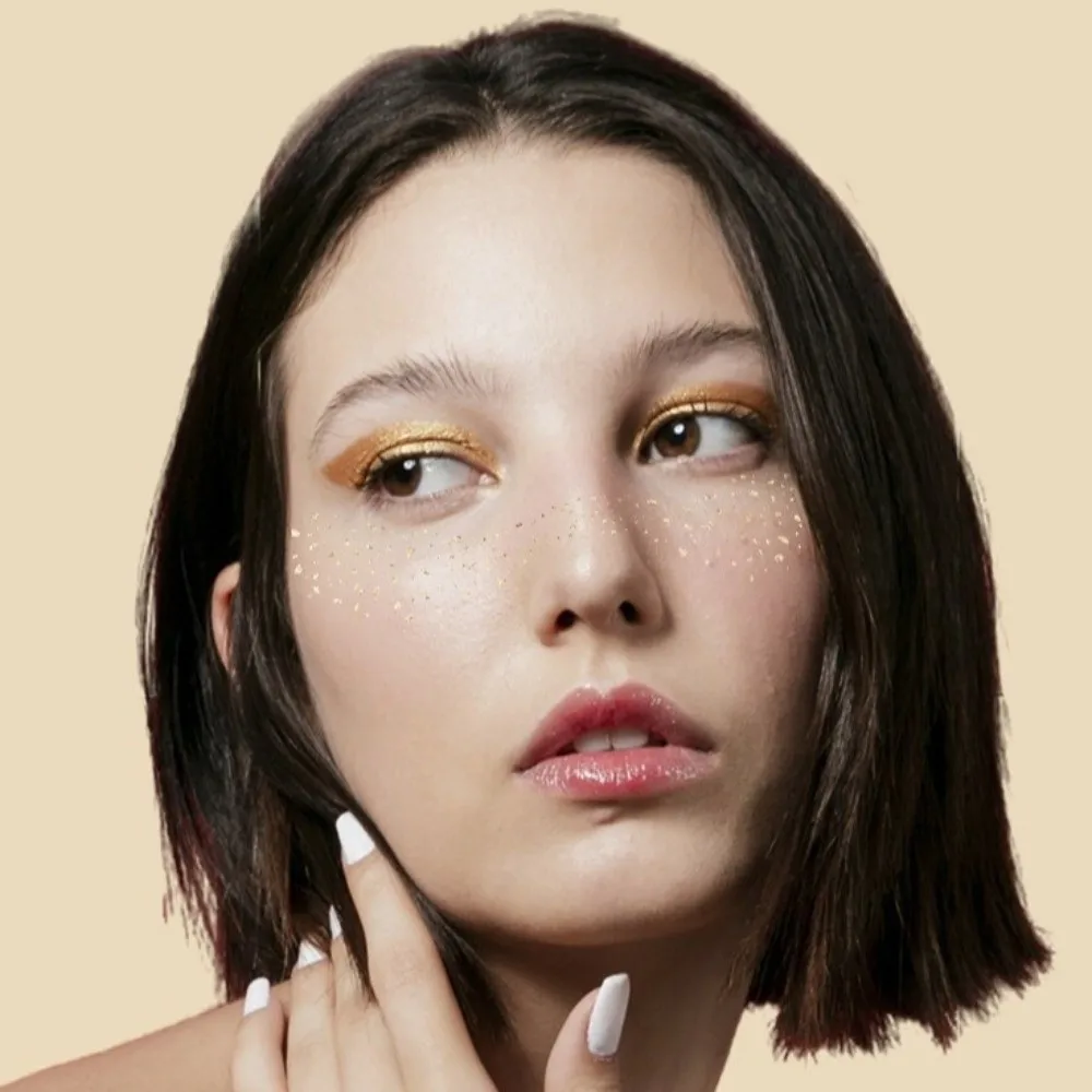 6pcs Sexy Metallic Radiation Fake Freckles Golden Silver Waterproof Temporary Stickers Face Makeup Patches Cosmetic Tools
6pcs Sexy Metallic Radiation Fake Freckles Golden Silver Waterproof Temporary Stickers Face Makeup Patches Cosmetic Tools