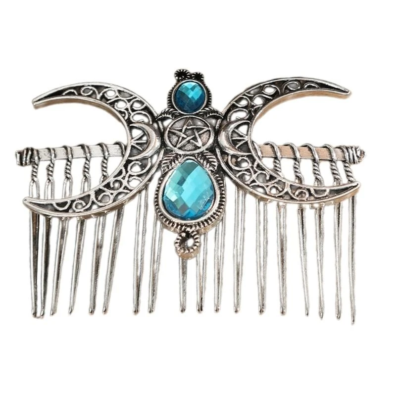 652F Alloys Hair Comb Wide Tooth Detangling Comb Durability Fashion Hair Ornament for Tangles Styling Experience
652F Alloys Hair Comb Wide Tooth Detangling Comb Durability Fashion Hair Ornament for Tangles Styling Experience