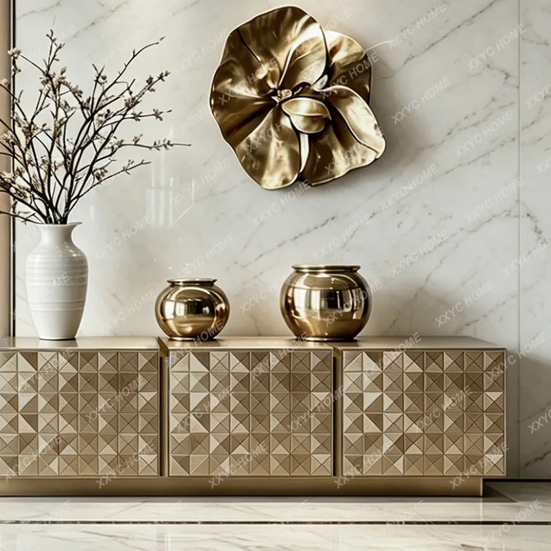 Light luxury high-end solid wood engraved TV cabinet household living room storage floor cabinet modern villa storage cabinet
Light luxury high-end solid wood engraved TV cabinet household living room storage floor cabinet modern villa storage cabinet