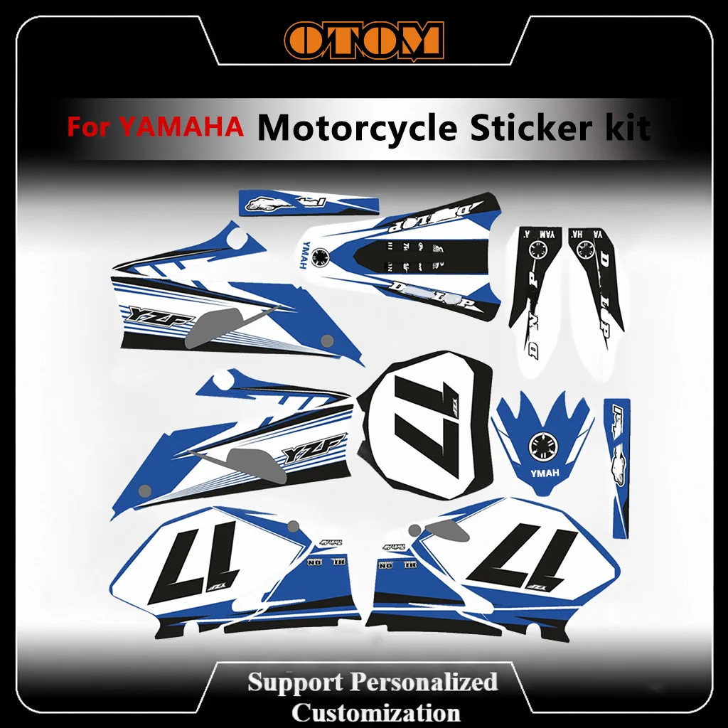 For YAMAMA Customize Motocrycle Graphics Decals Kit YZ250F YZ450F YZ250F 450F 2006 2007 2008 2009 Glossy Holographic Sticker Kit
For YAMAMA Customize Motocrycle Graphics Decals Kit YZ250F YZ450F YZ250F 450F 2006 2007 2008 2009 Glossy Holographic Sticker Kit