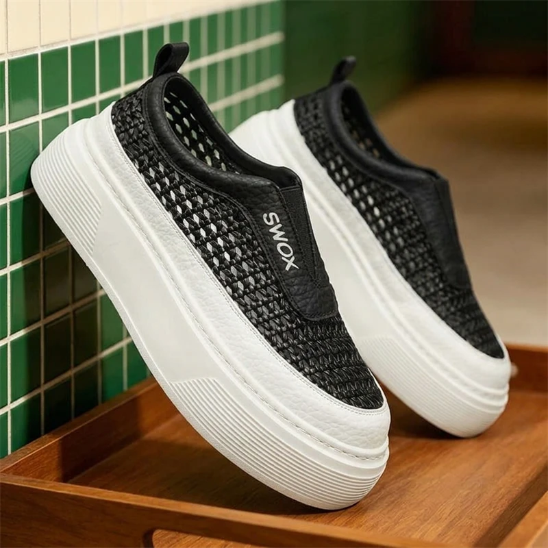 Comfortable Daily Leisure Shoes Men Shock Absorbing Bottom Sweat Resistant Interior Outdoor Trendy Lace Up Male Footwear
Comfortable Daily Leisure Shoes Men Shock Absorbing Bottom Sweat Resistant Interior Outdoor Trendy Lace Up Male Footwear