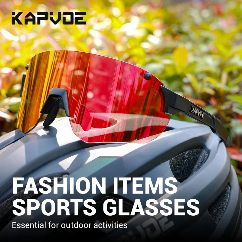 KAPVOE New Men Cycling Glasses Outdoor Women Bicycle Sunglasses Driving Riding Sports Eyewear Hiking Running UV400 Goggles
KAPVOE New Men Cycling Glasses Outdoor Women Bicycle Sunglasses Driving Riding Sports Eyewear Hiking Running UV400 Goggles